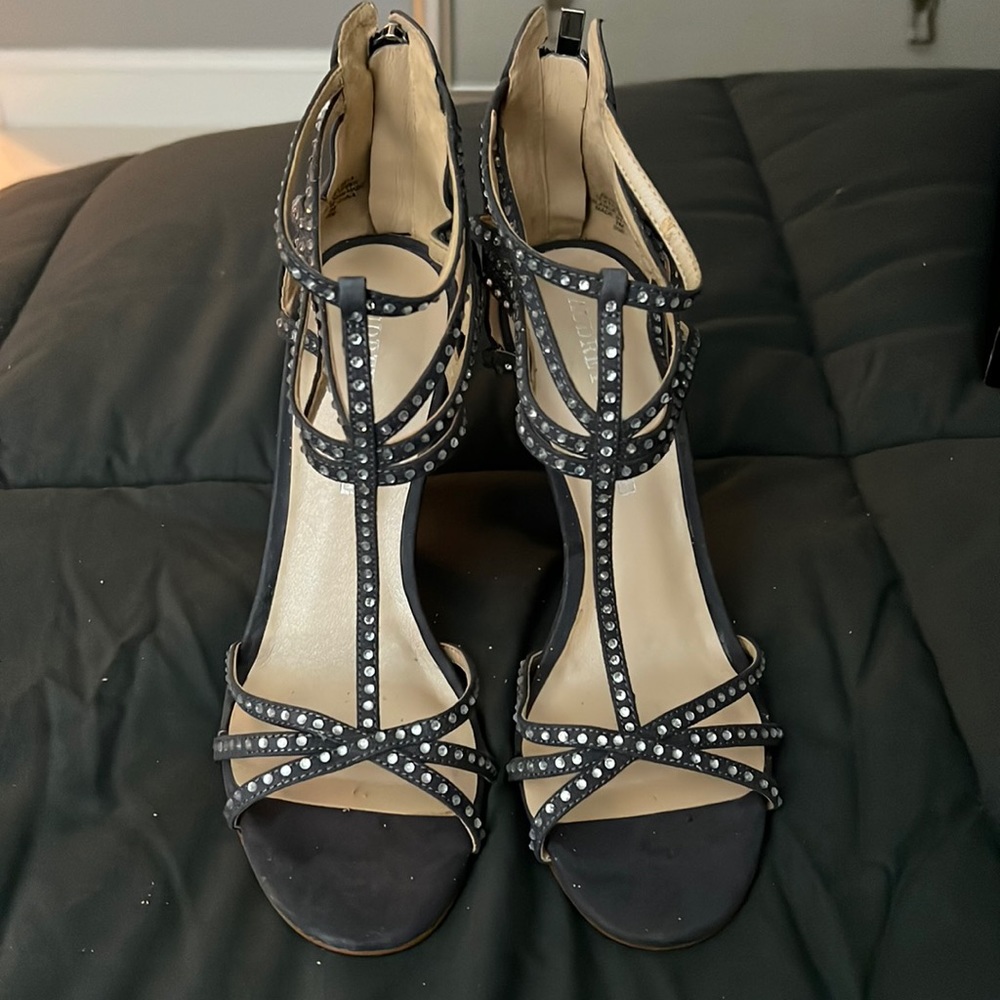 Embellished heels